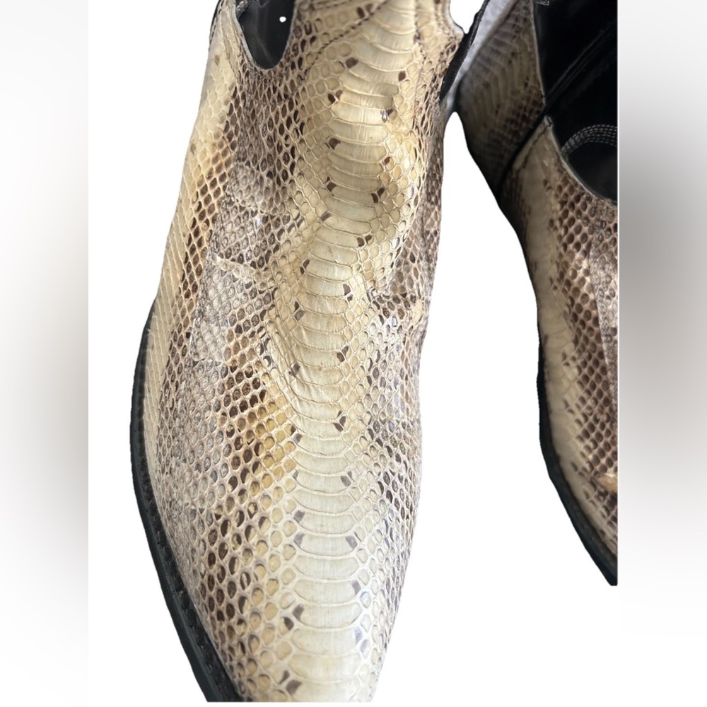 Men’s Laredo Genuine, Python, Snake Skin, Cowboy … - image 4